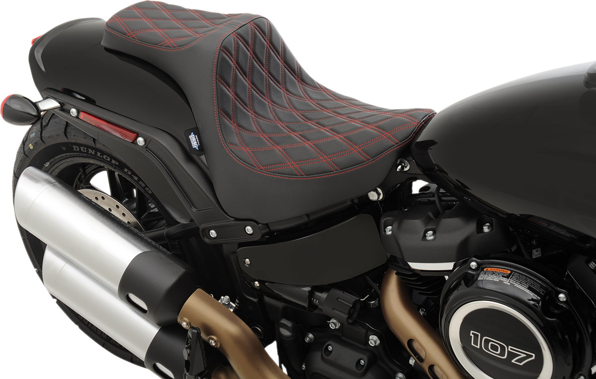 Drag Specialties Predator III Seat Double Diamond 0802-1074