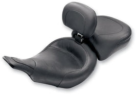 Mustang Wide Vintage Solo Seat with Driver Backrest 79127