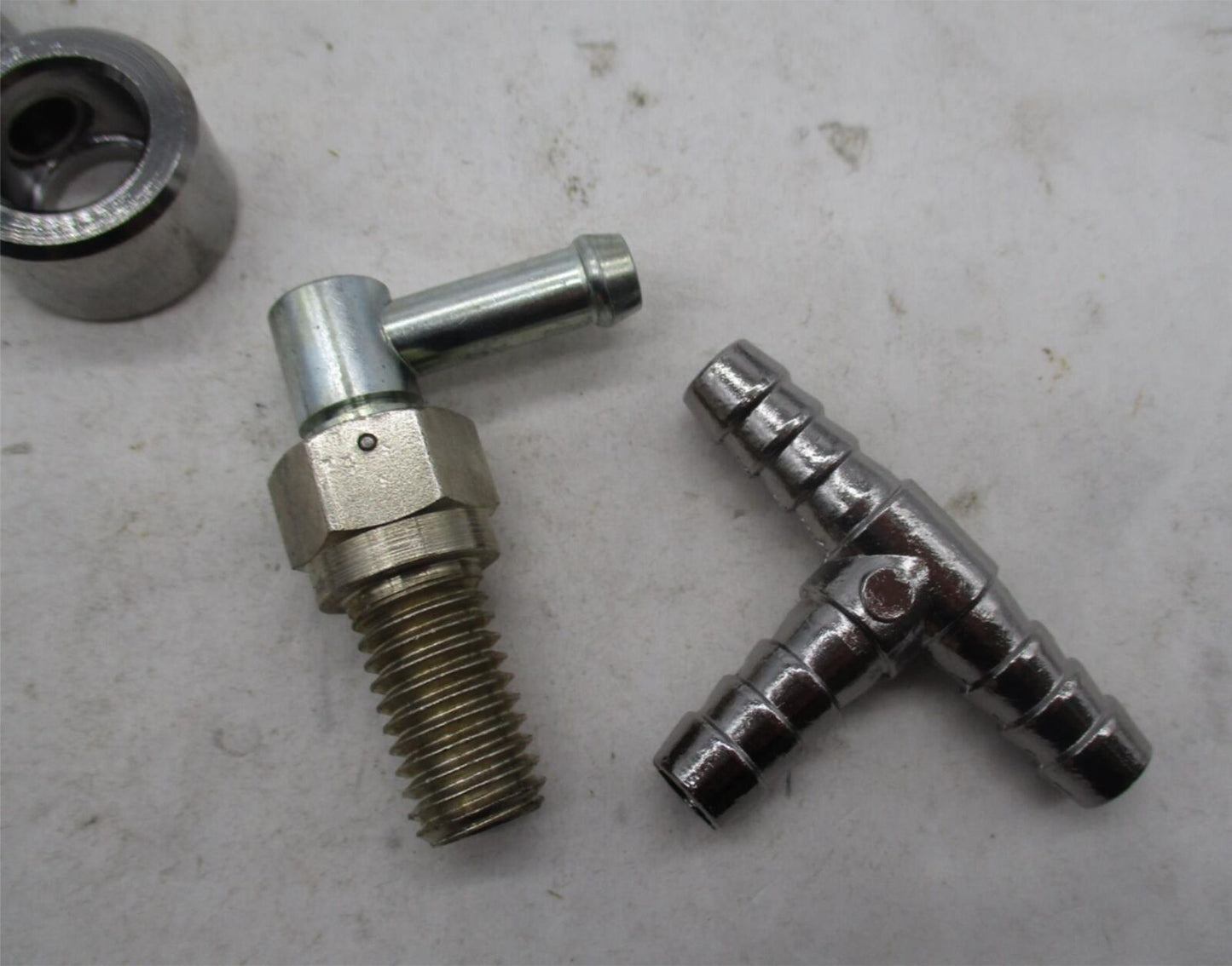 Mixed lot of Harley Motorcycle Brake Line Hardware Banjo Bolts T Junctions