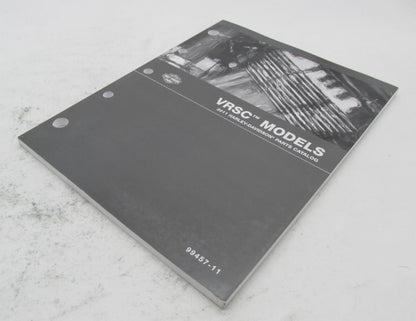 Harley-Davidson Official Factory 2011 VRSC V-Rod Parts Catalog Manual 99457-11