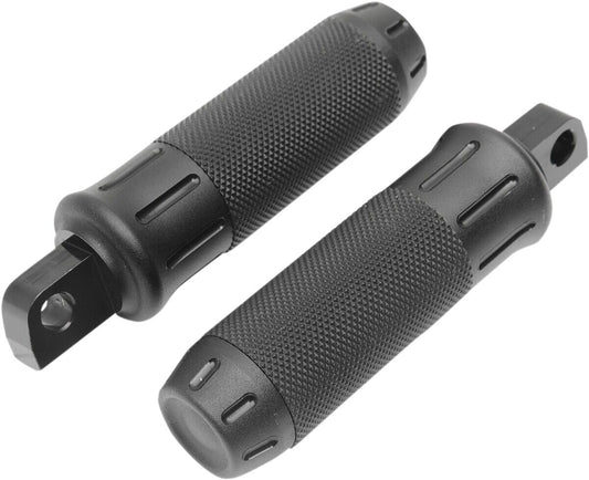Drag Specialties Custom Footpegs Male Mount Foot Stealth Tone Black 1620-1334
