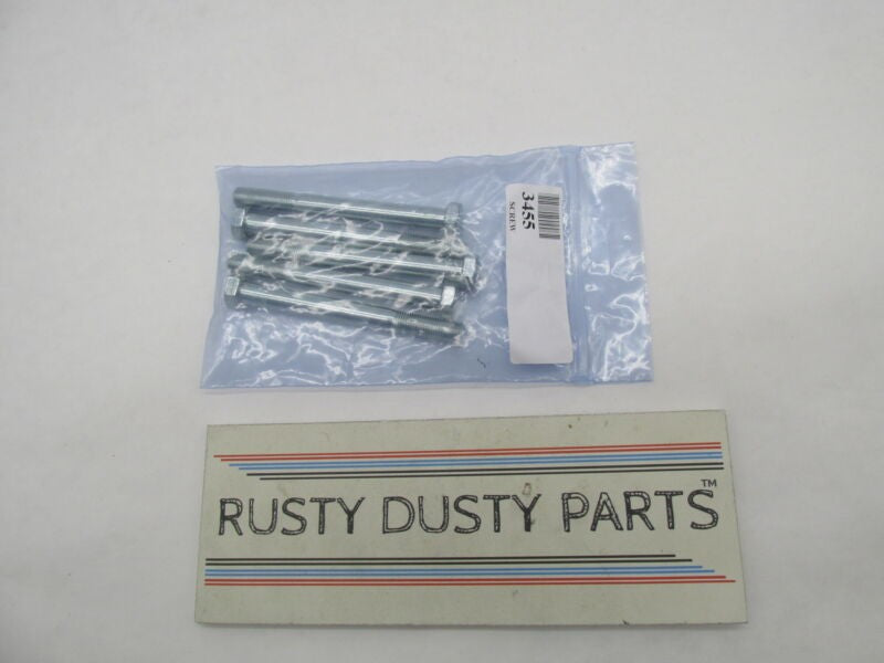 Lot of 6 Harley Davidson Genuine NOS Chrome Grade 5 Screws Bolts 3455