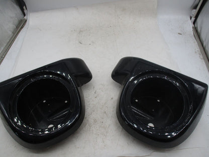 Pair of Harley Davidson Custom Chopper 6.75" Black Speaker Housings