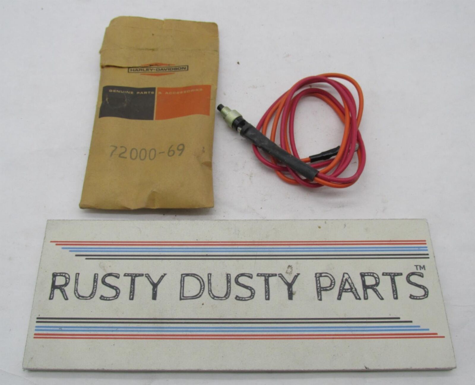 Harley-Davidson Genuine NOS Aermacchi 1965-69 M50 Stop Light Switch 72000-69