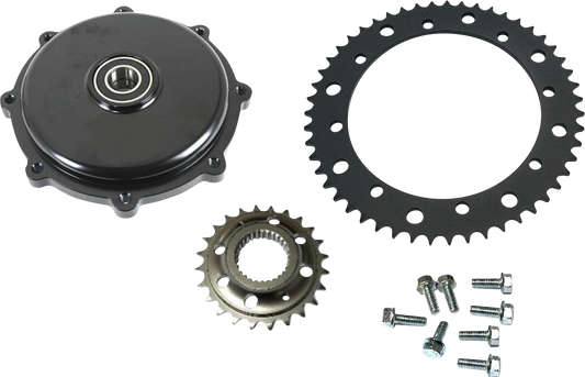Drag Specialties Conversion Sprocket Kit Chrome 1210-2664