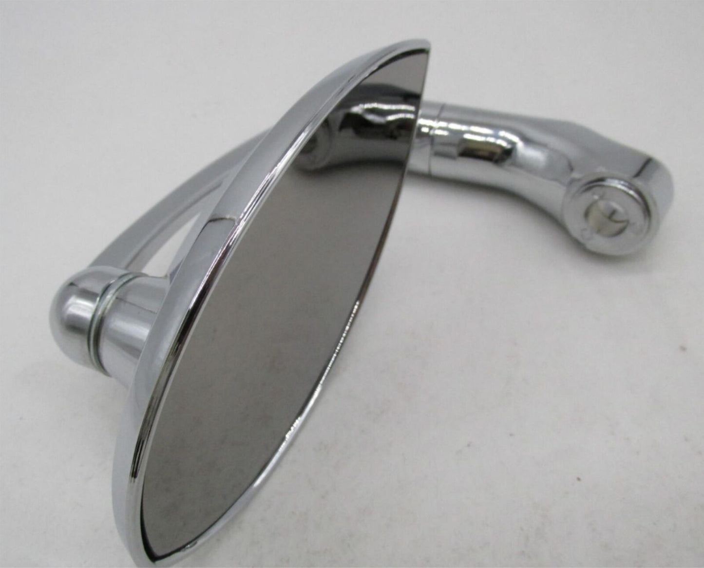 Motolux Specialties Motorcycle Bar End Reflex Chrome Mirror 91-875