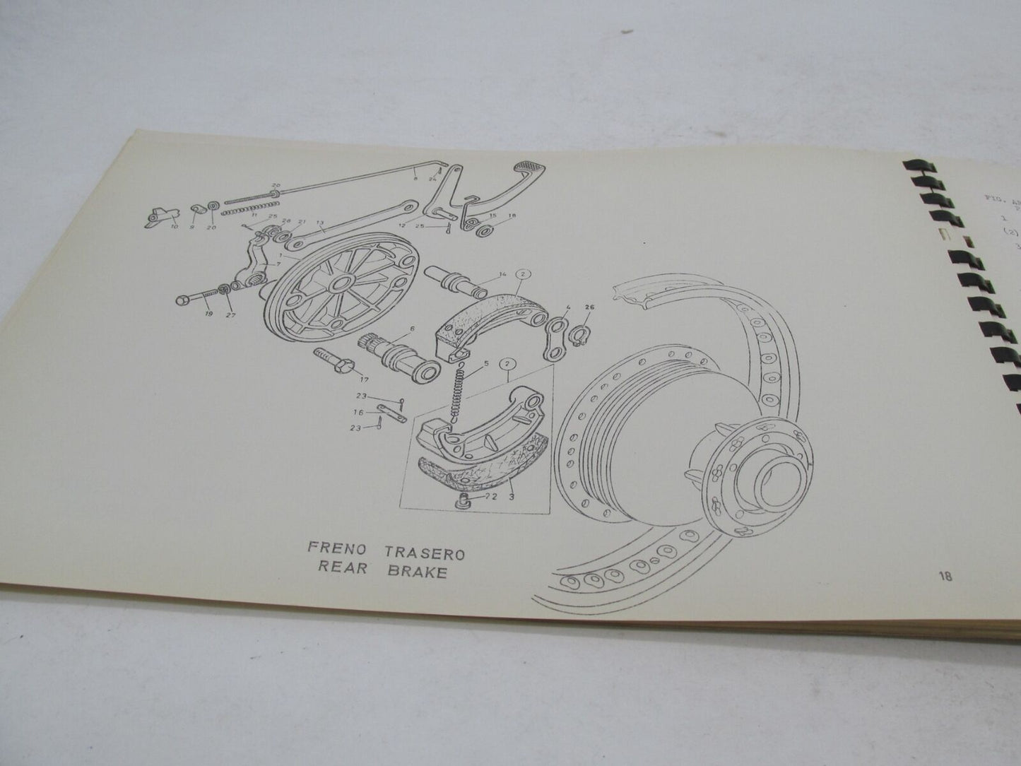 Bultaco Original Factory 1969 El Bandido Motorcycle Catalog Parts List