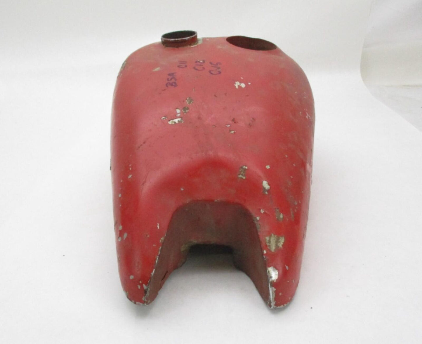 Vintage BSA C11 C12 C15 Red Fuel Petrol Gas Tank