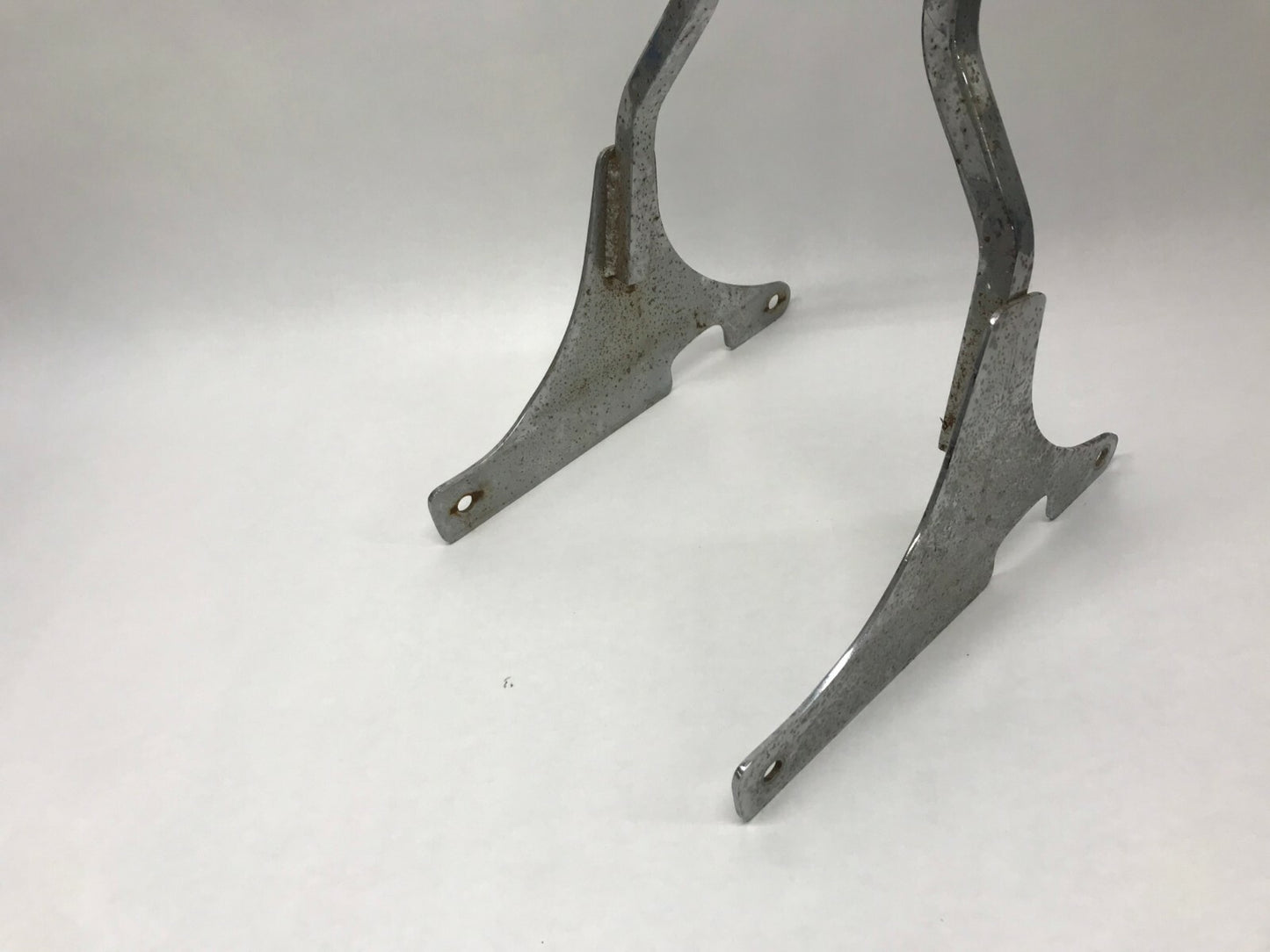 Harley Davidson Softail Sissy Bar Sideplates Chrome FXST FL Upright Ri
