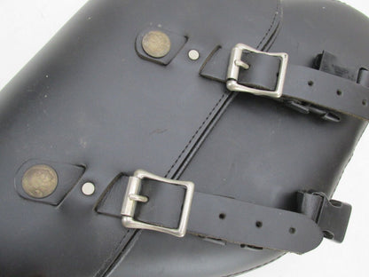 The Leatherworks Harley Davidson Single Left Side Saddlebag with Hardware