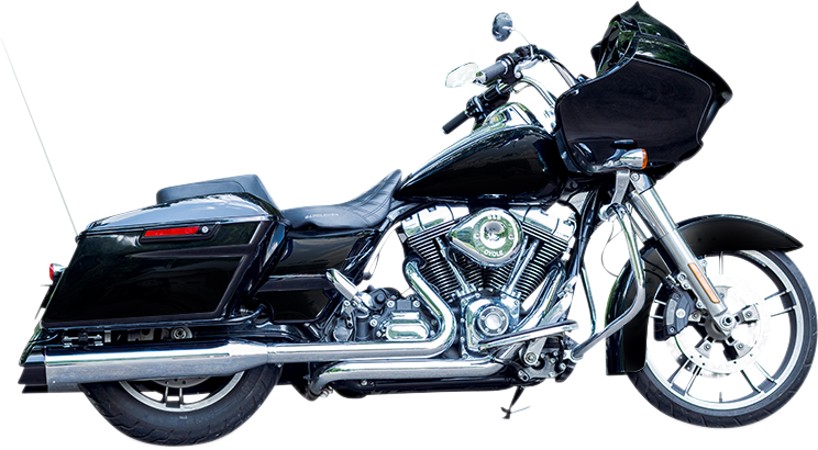 S & S Cycle MK45 Cutlass Slip-On Muffler Chrome 550-1017