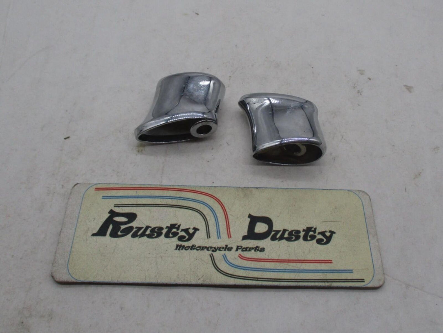 Pair of Harley Davidson Chrome Narrow Turn Signal Standoffs XL FXD FXST FXR