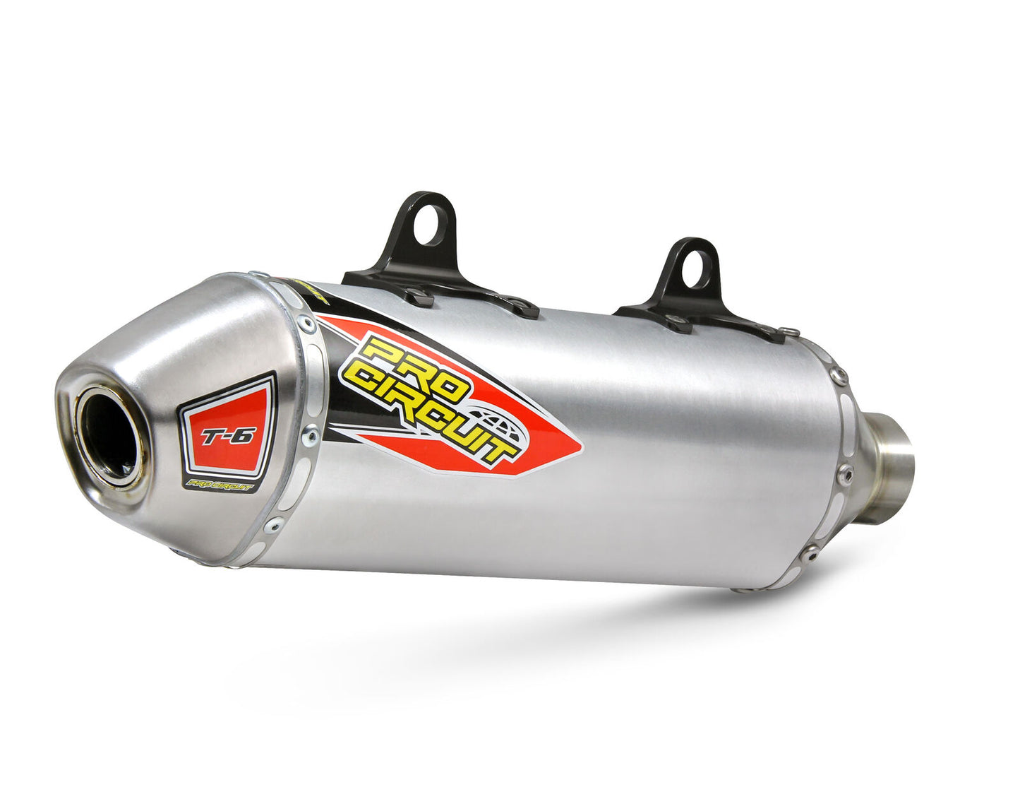 Pro Circuit T-6 Stainless Slip-On Silencer no Spark Arrestor 0151545A