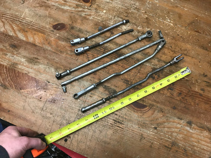 Mixed Lot of 6 Harley Connecting Shift Rods Lot EVO Shovelhead OEM Nic