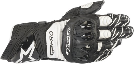 Alpinestars GP Pro RS3 Gloves Black/White 2XL 3556922-12-2X
