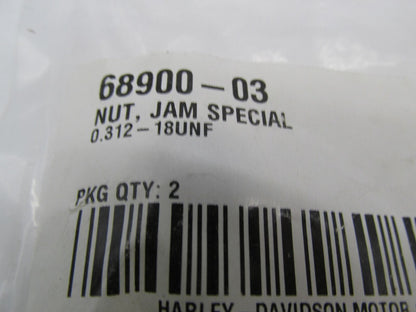 Harley Davidson Genuine NOS Jam Special Nut 68900-03