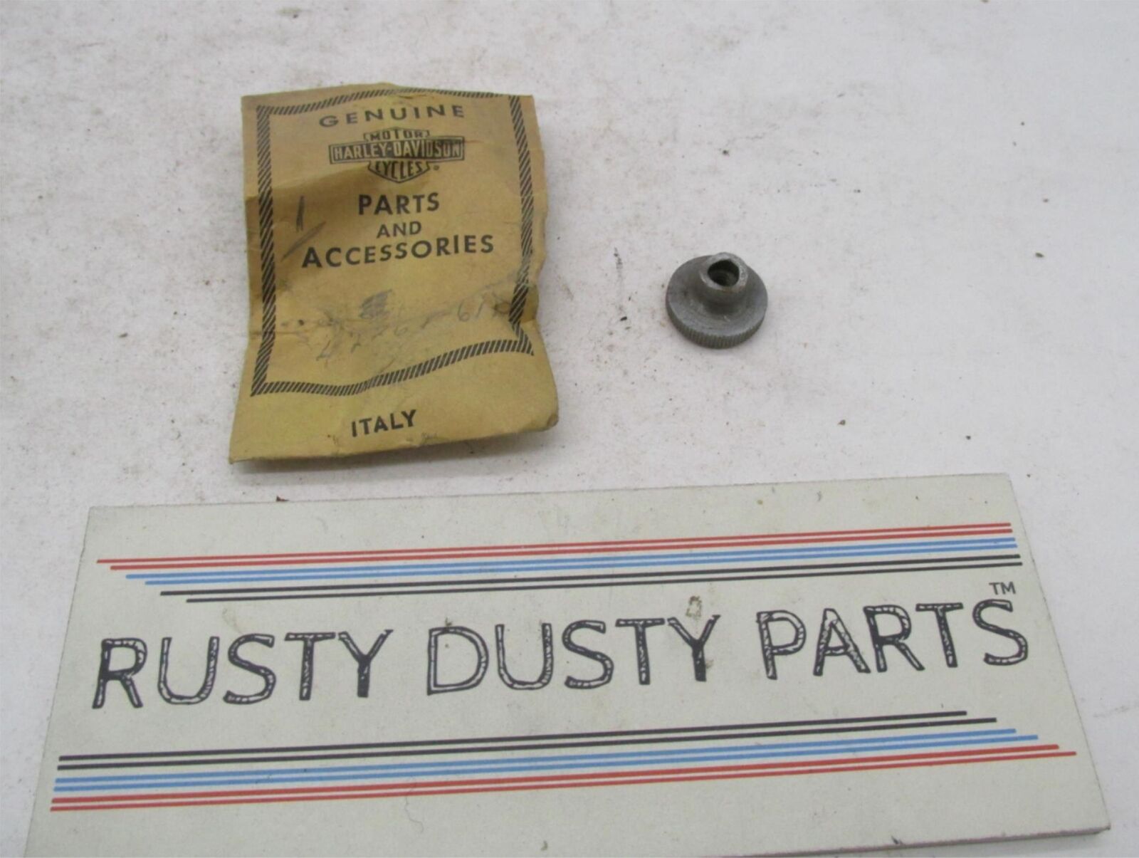 Harley-Davidson Genuine NOS Aermacchi Adjusting Nut C H Sprint 42265-61P