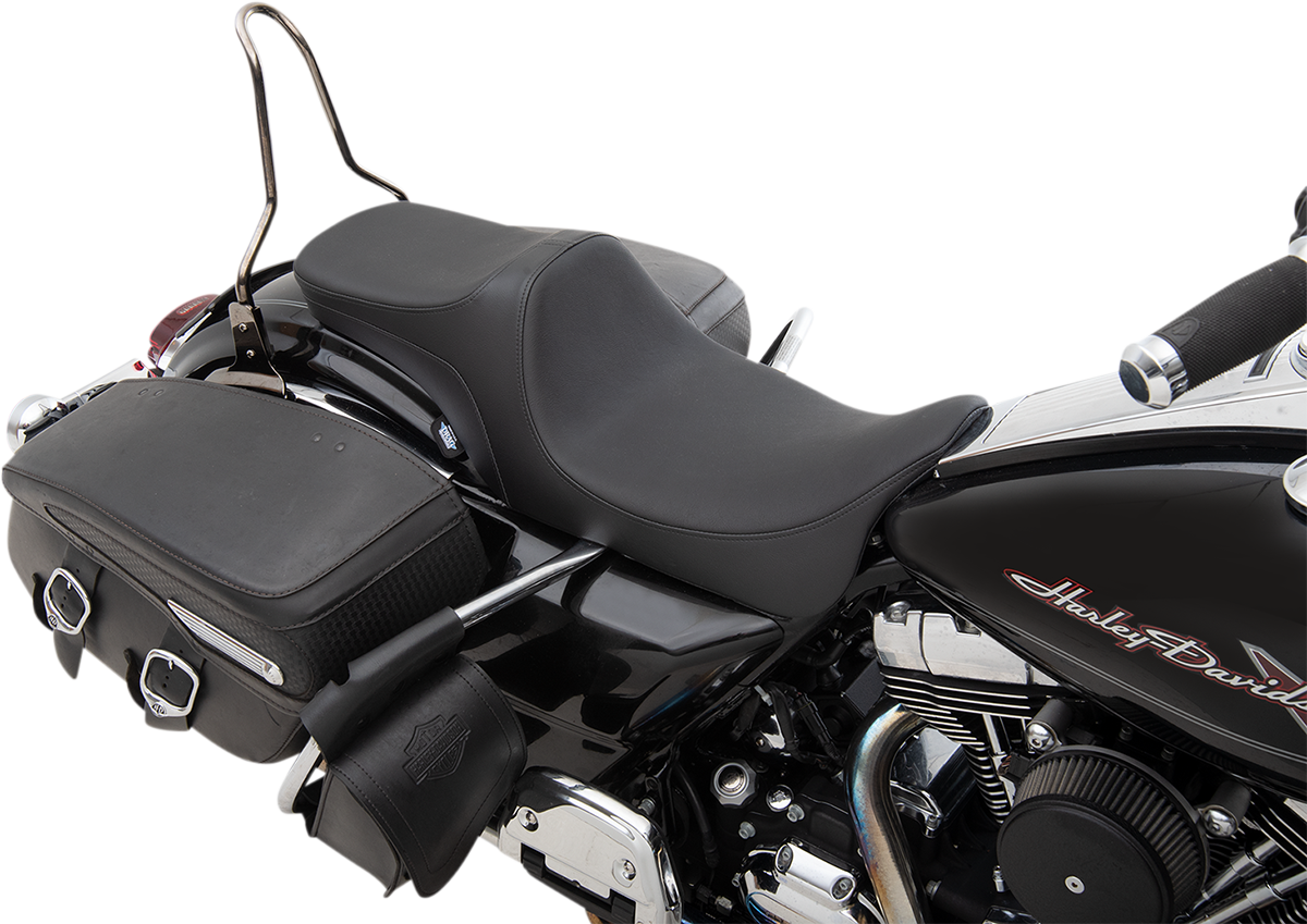 Drag Specialties Predator III 2 Up Seat Smooth 0801-1303