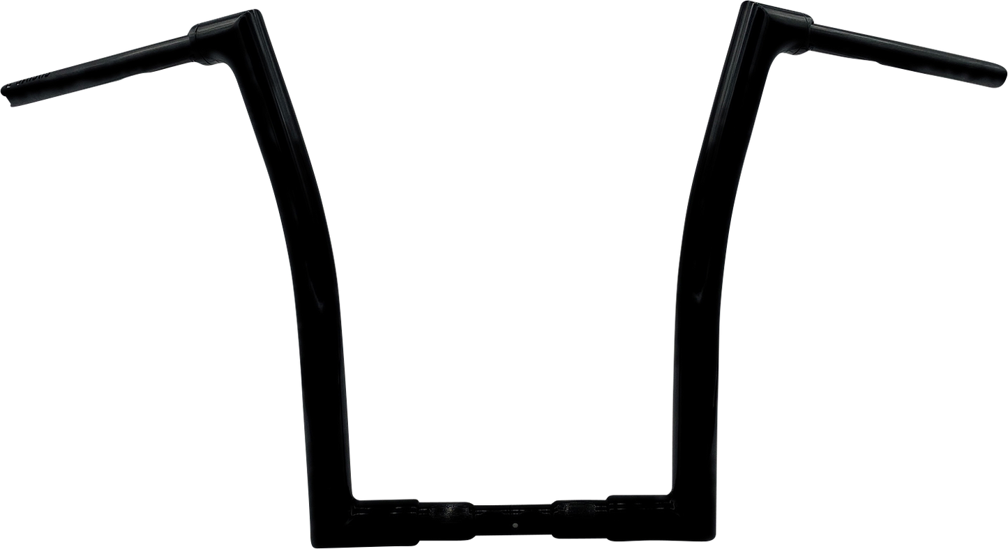 Fat Baggers, Inc. 1-1/2" EZ Install Flat Top Handlebar 16" Black 616016-B