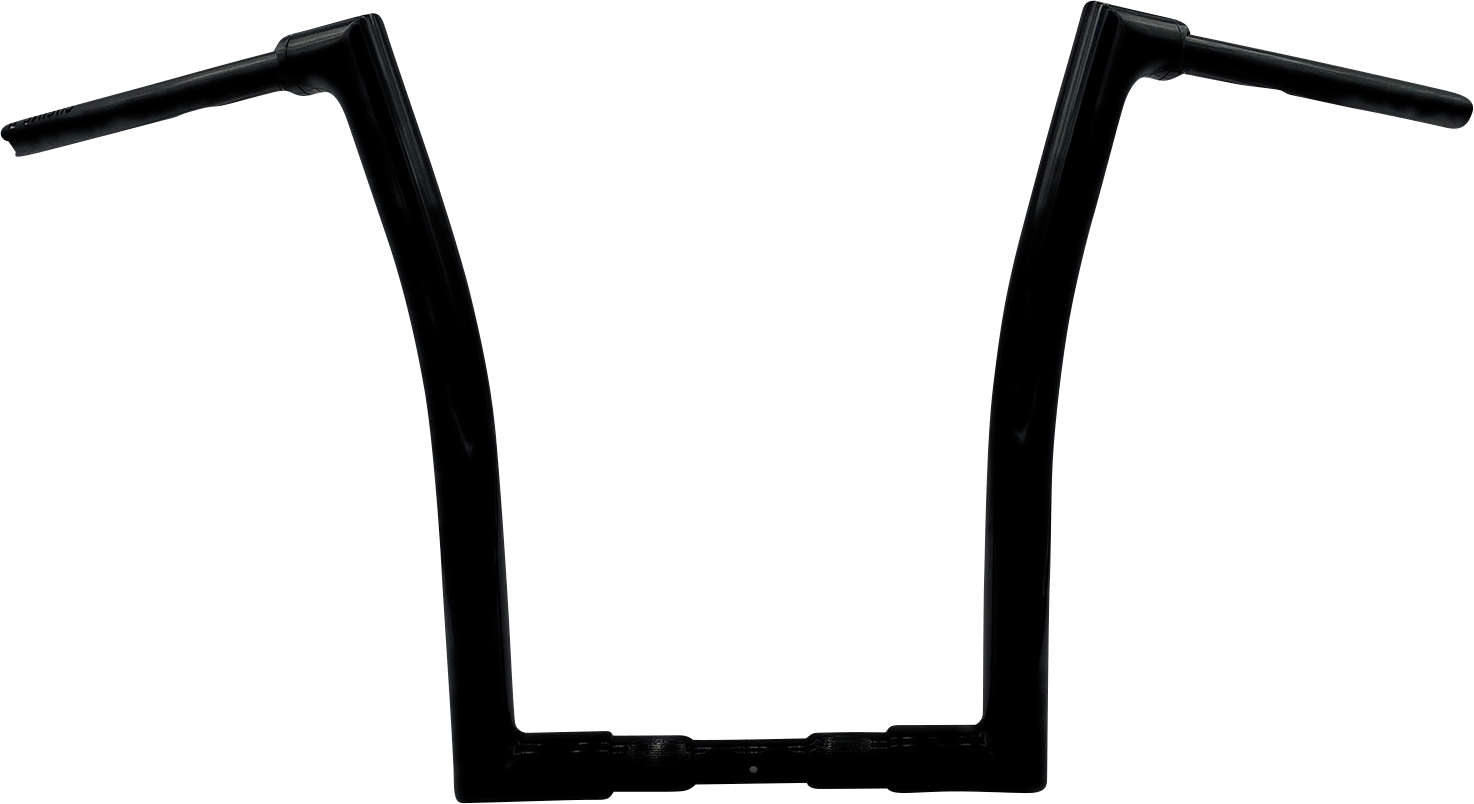 Fat Baggers, Inc. 1-1/2" EZ Install Flat Top Handlebar 16" Black 616016-B