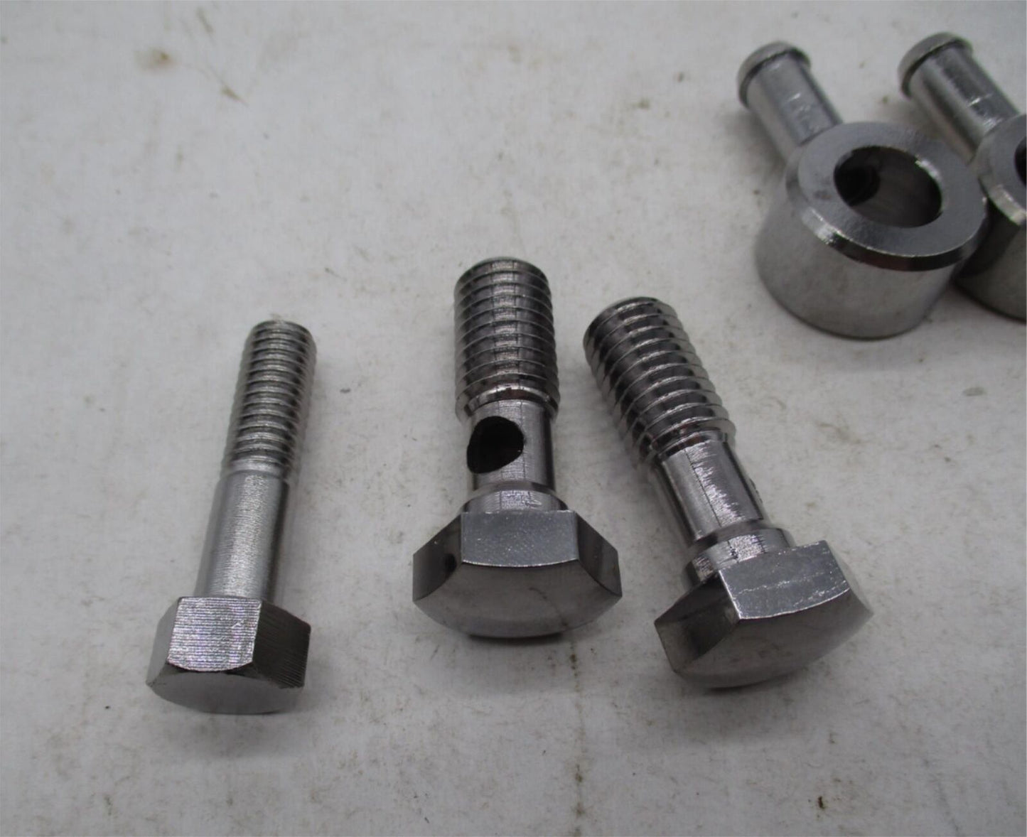 Mixed lot of Harley Motorcycle Brake Line Hardware Banjo Bolts T Junctions