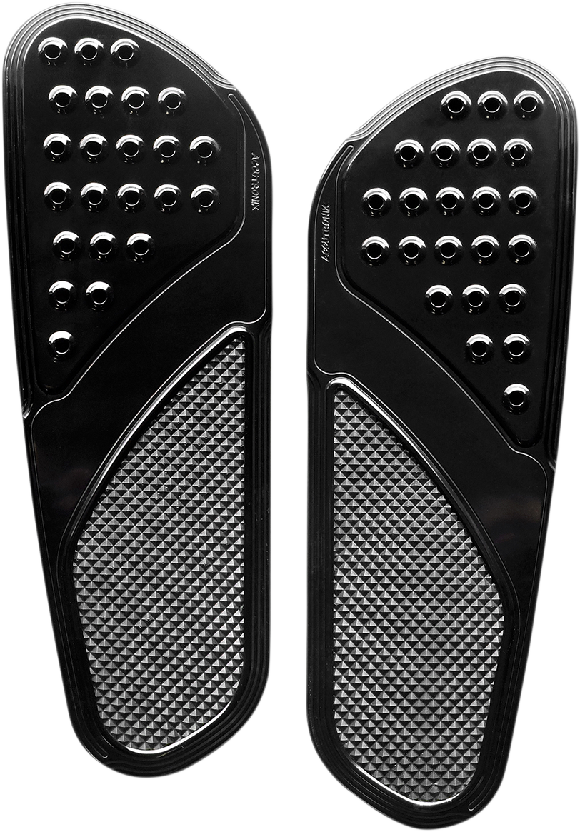 Accutronix Drilled Floorboards Black Vintage FBF91-DVB