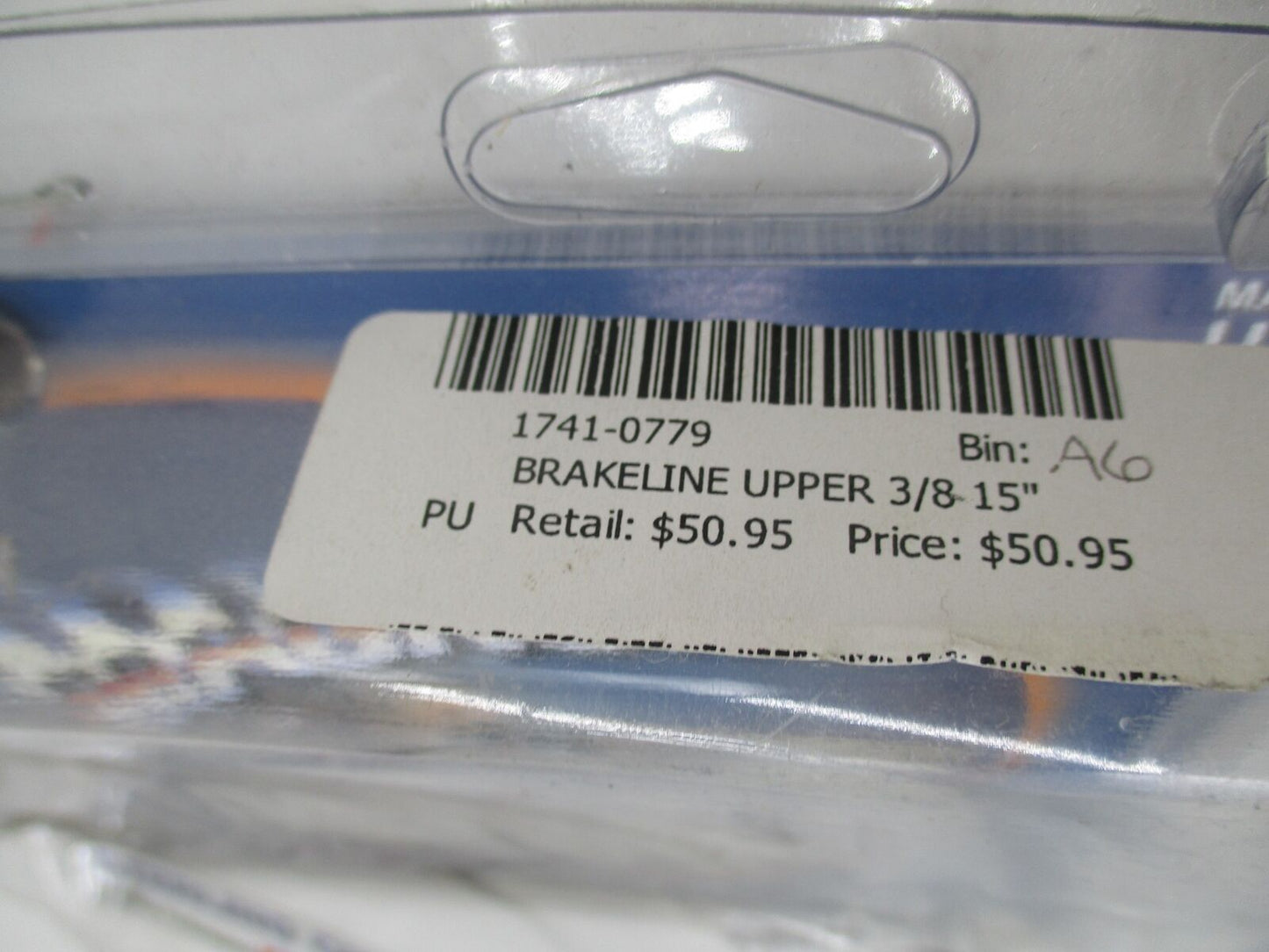 Magnum Sterling Chromite II Upper Brake Line 3/8 15"  1741-0779