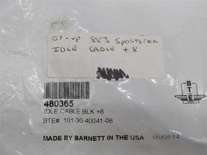 Harley Davidson Barnett Black +8 Idle Cable 101-30-40041-08