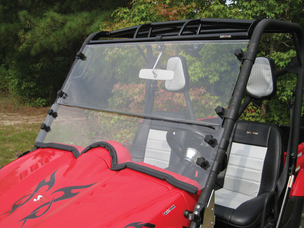 Seizmik Versa-Fold Windshield UV-Resistant Polycarbonate 24003