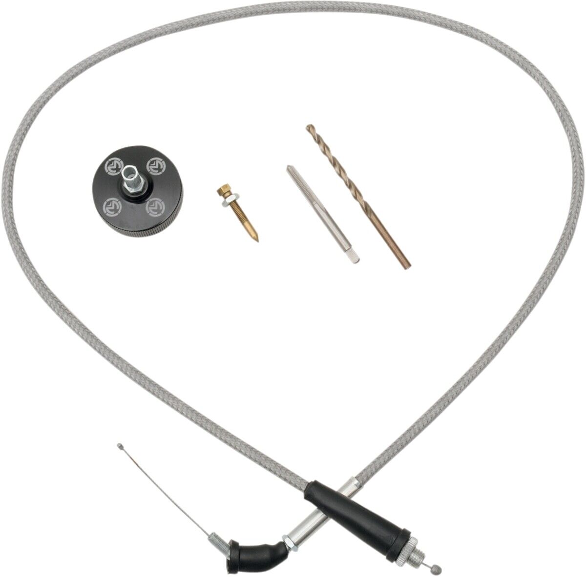 Moose Racing Carburetor Cap Kit Black 1050-0029