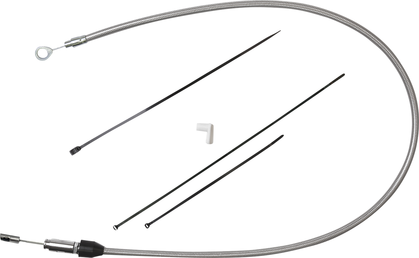 Drag Specialties Upper Clutch Cable 47" Stainless Steel 0652-2852