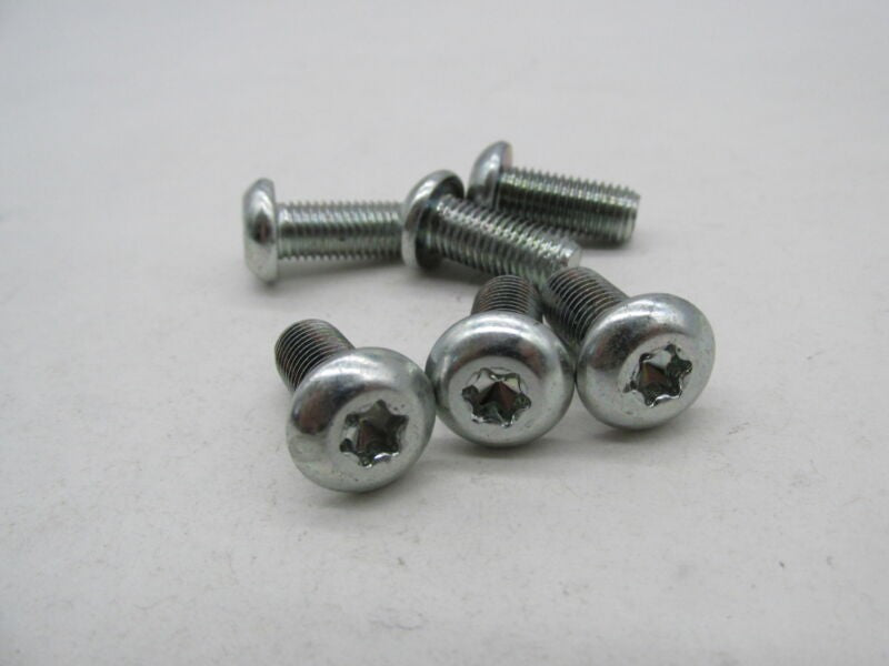 Lot of 6 Harley Davidson Genuine NOS Button Head Tork Screws 2534