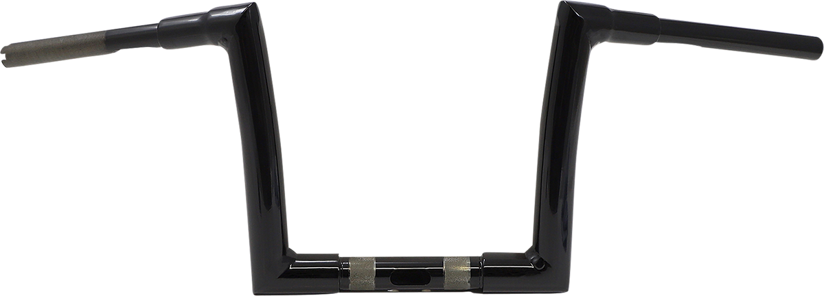 Todd's Cycle 1-1/2" Strip Handlebar 10" Gloss Black 0601-5729