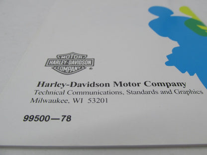 Harley-Davidson Genuine Safety & Riding Tips Brochure Literature 99500-78