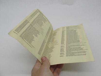 Harley-Davidson & Buell Genuine 2002 Service Literature List 99528-02