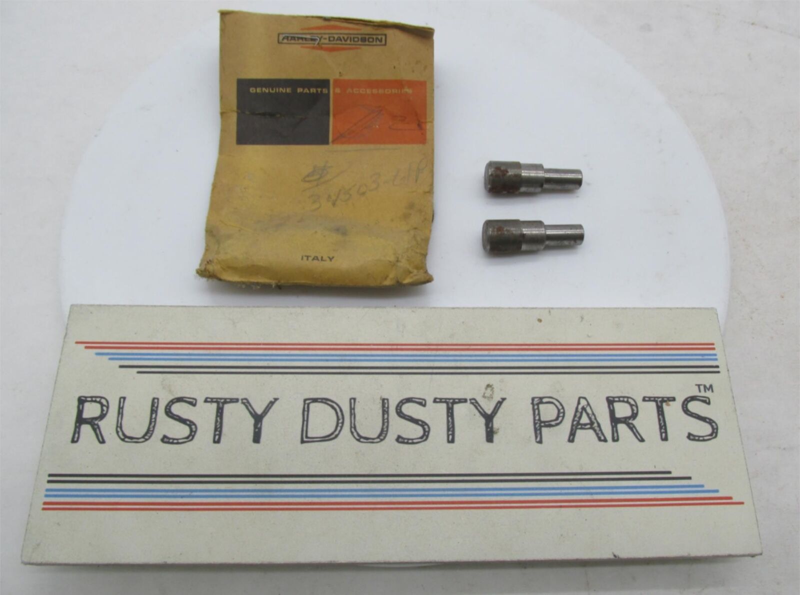 Lot of 2 Harley-Davidson Genuine NOS Aermacchi Lever Stop Pin 34503-61P