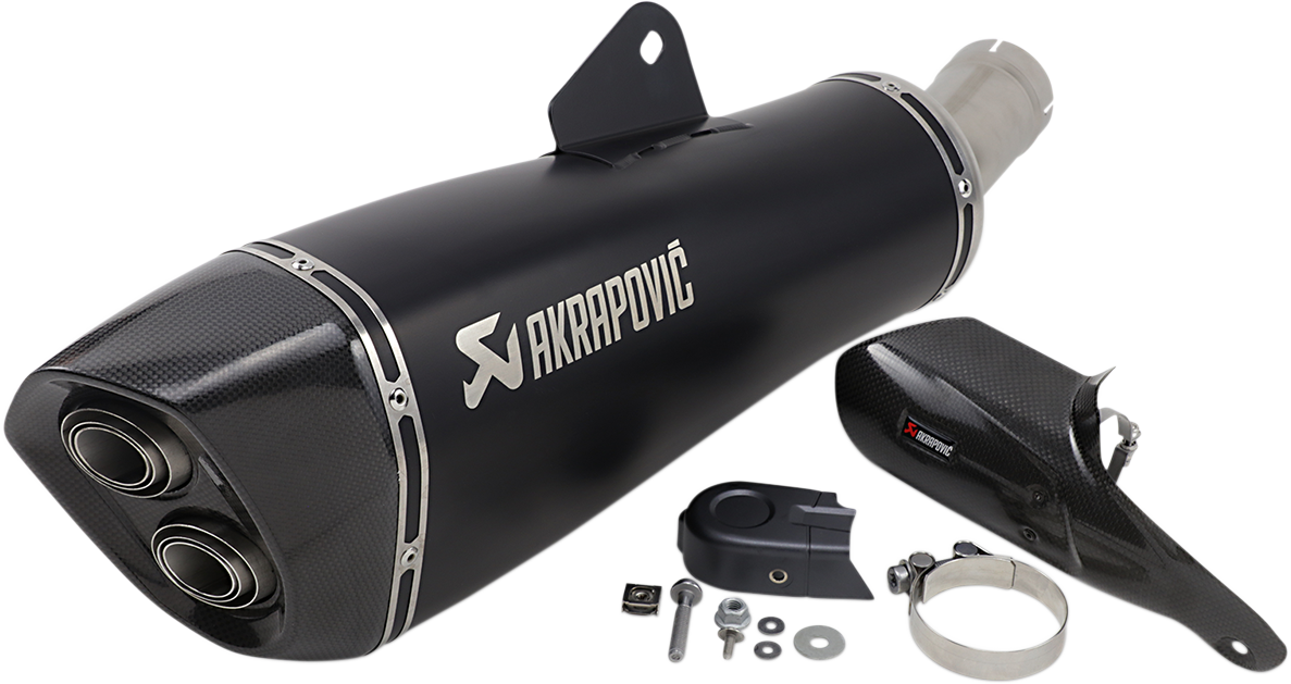 Akrapovic Slip-On Muffler Titanium Carbon Fiber SB12SO22HALAGTB