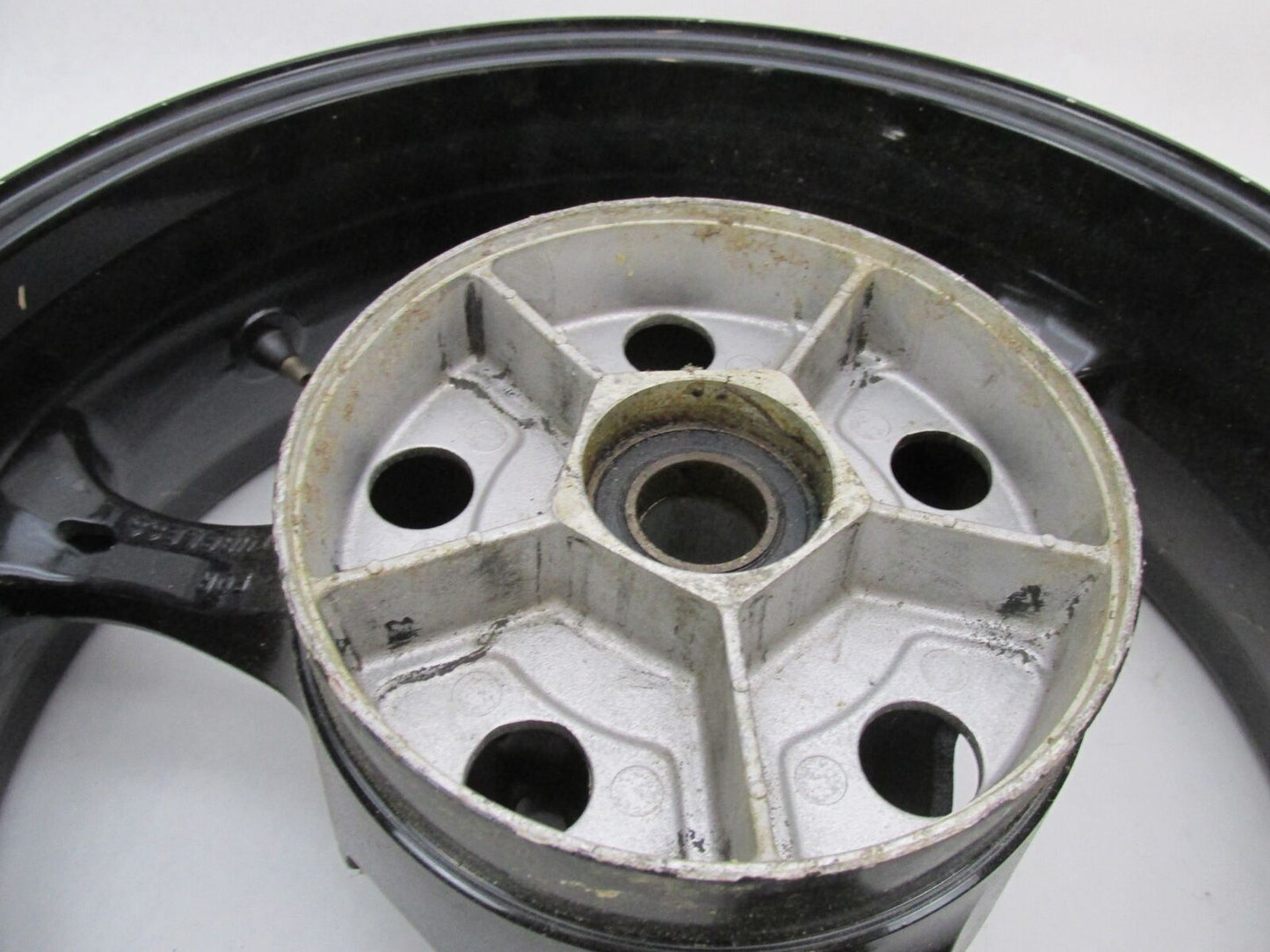 Enkei Motorcycle 3 Spoke Tri Spoke 17 X 5.5" Black Rear Wheel Rim