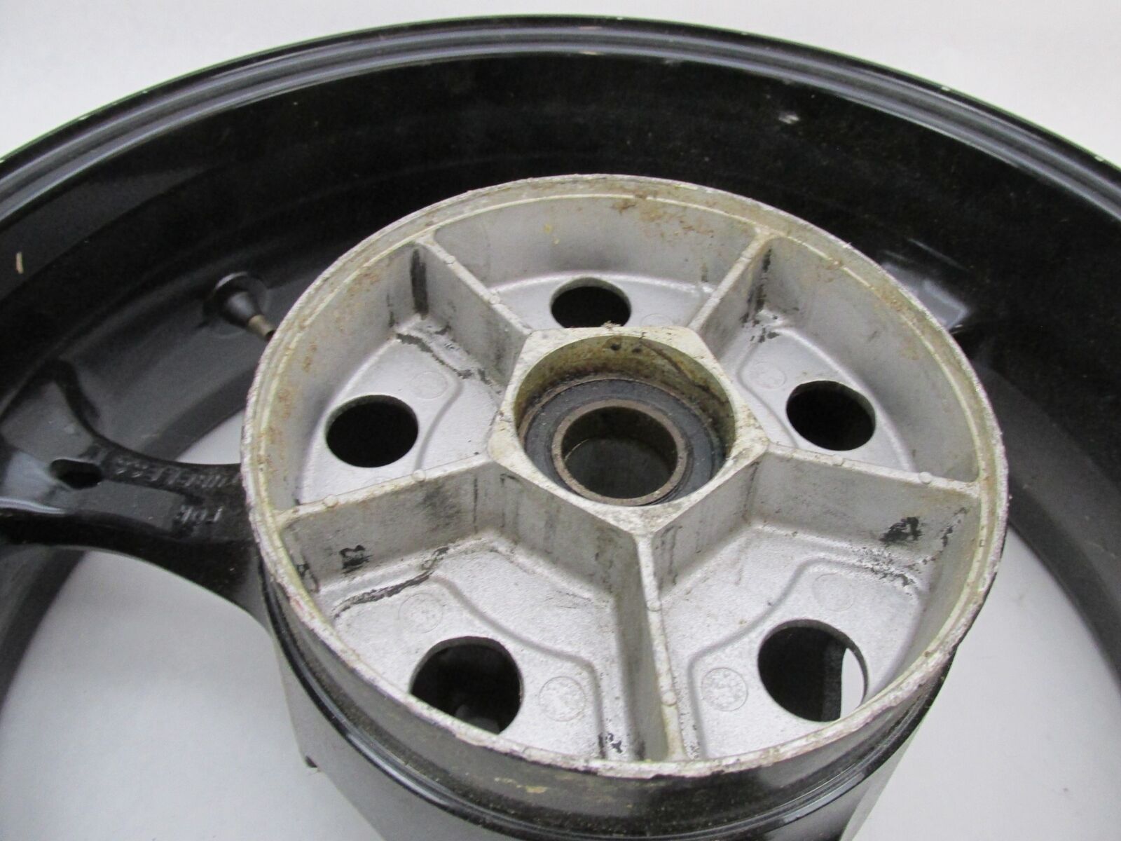 Enkei Motorcycle 3 Spoke Tri Spoke 17 X 5.5" Black Rear Wheel Rim