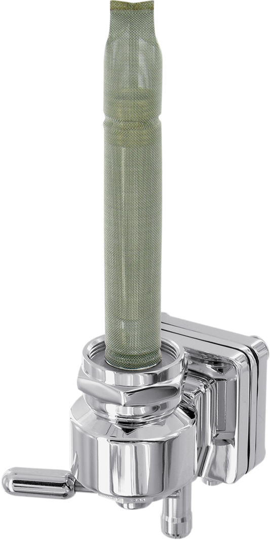 Pingel Single Outlet Reserve Valve Vacuum Round Design Petcock 6391-CRV