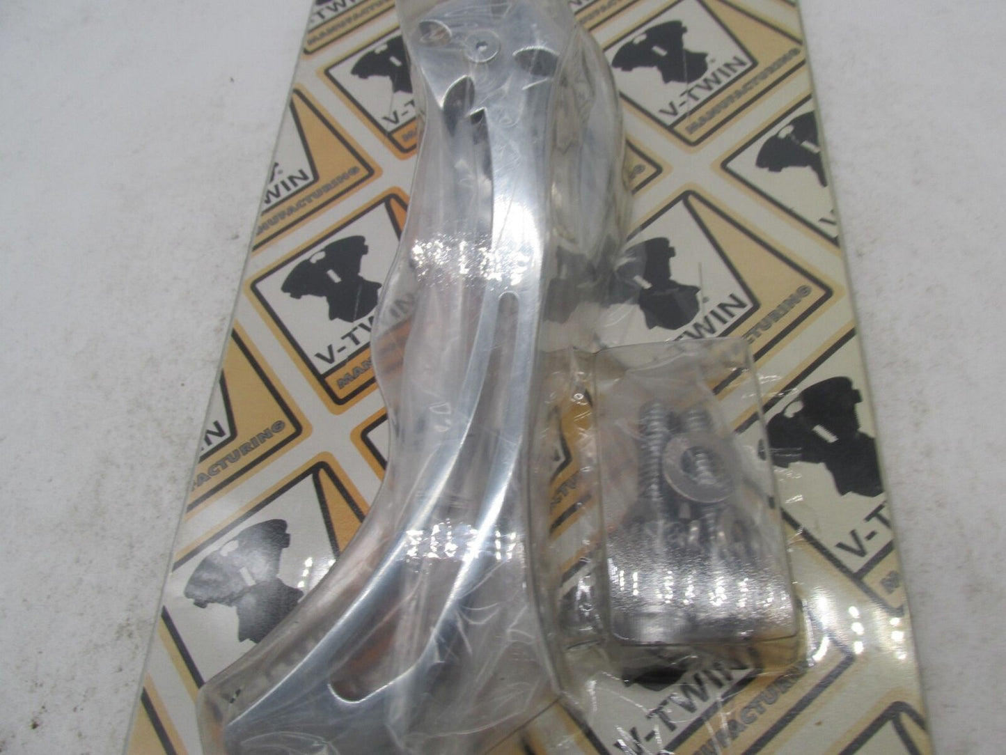 V-Twin Chrome Universal Oval Mirror with Visor with Cross Head Stem 34-0123