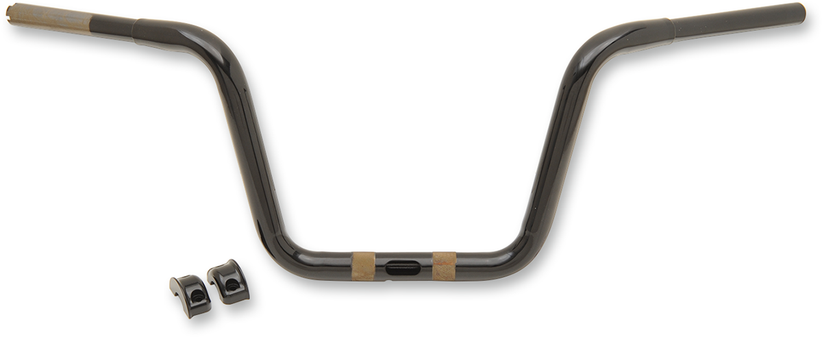 Drag Specialties Touring Handlebars Gloss Black 10" Ape Hangers