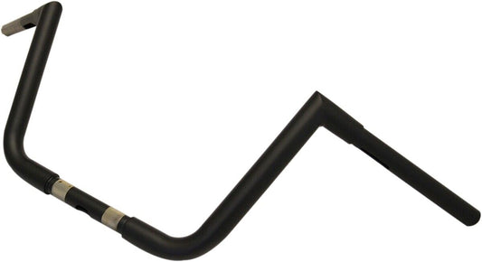LA Choppers 1 1/4" Big Twin Peaks Handlebars 10" Flat Black LA-7360-10M