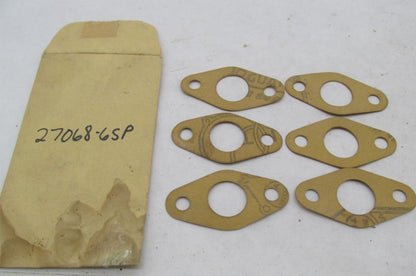 Lot of 6 Harley-Davidson Genuine NOS Aermacchi Intake Manifold Gaskets 27068-67P