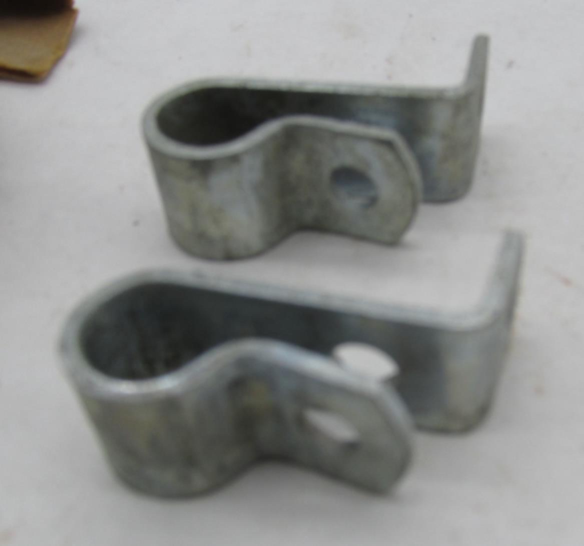 Lot of 2 Harley-Davidson Genuine NOS Wheel Brake Cable Tube Clamps 45218-52