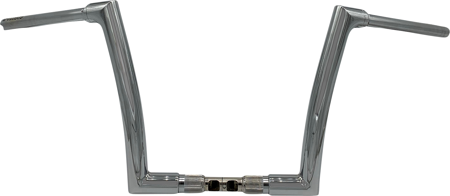 Fat Baggers, Inc. 1-1/2" EZ Install Flat Top Handlebar 12" Chrome 616012