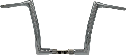 Fat Baggers, Inc. 1-1/2" EZ Install Flat Top Handlebar 12" Chrome 616012