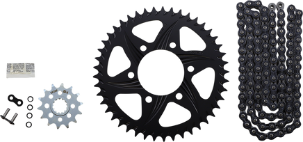 Vortex Chain and Sprocket Kit Black CK4216