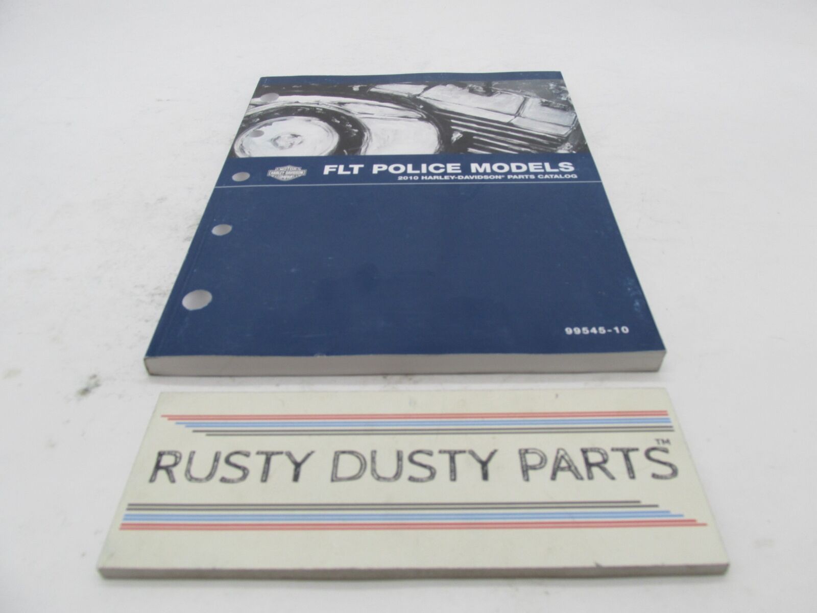 Harley-Davidson Official Factory 2010 FLT Police Models Parts Catalog 99545-10