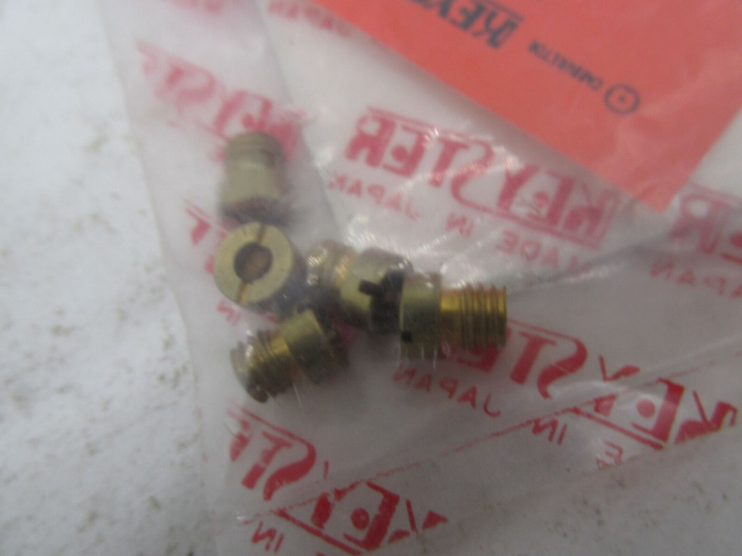 Lot of 5 Harley Davidson Keyster #195 CV Carburetor Main Jets 20729